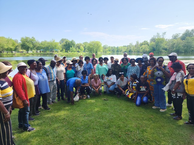 Group photo of the Senior Citizens on the trip