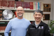 Dave Myen, left, and Dr. Victor Yang, right. supplied by LHSC