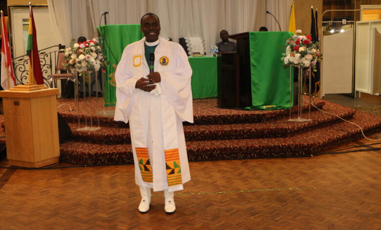 The New Superintendent Minister of the Canada Circuit of the Methodist Church Ghana