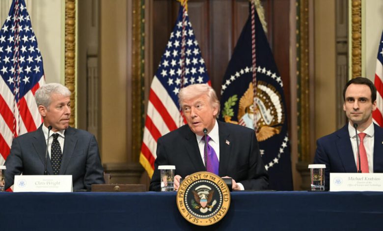 President Trump says the United States is close to achieving its objectives in the Middle East conflict involving Iran.