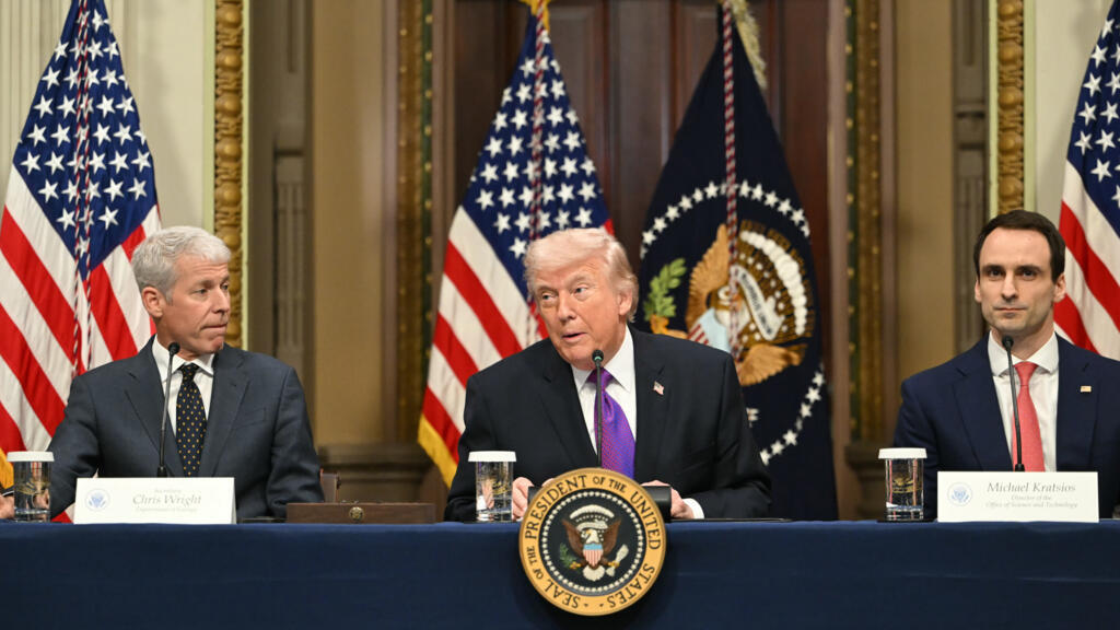 President Trump says the United States is close to achieving its objectives in the Middle East conflict involving Iran.