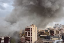 Plumes of smoke and explosions over Tehran after coordinated U.S. and Israeli airstrikes, which have triggered widespread retaliation and disrupted global travel and markets.