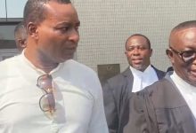 Chairman Wontumi appears before the Accra High Court as the Attorney-General’s office prosecutes a high-profile illegal mining case.