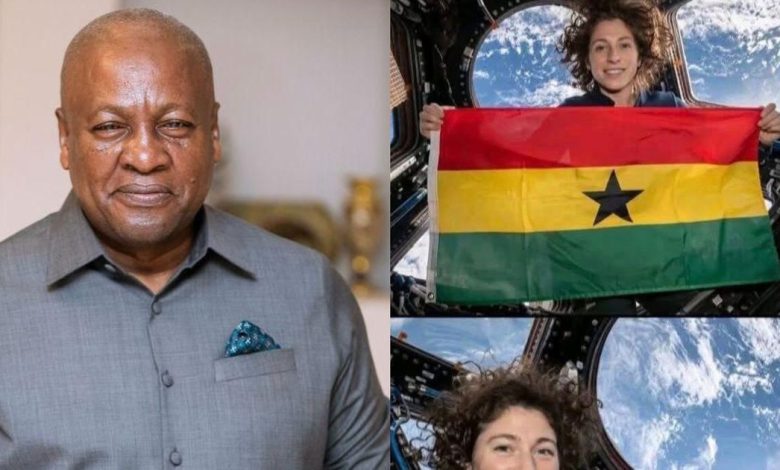 President Mahama applauds astronaut Christina Koch’s Ghana ties in Artemis II mission